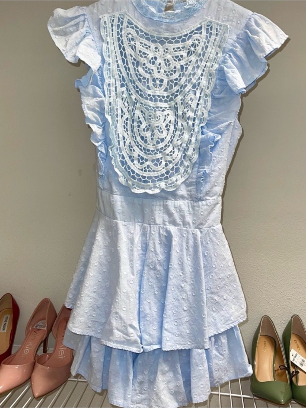 Saints + Secrets Ruffled Romper - Picture 2 of 4